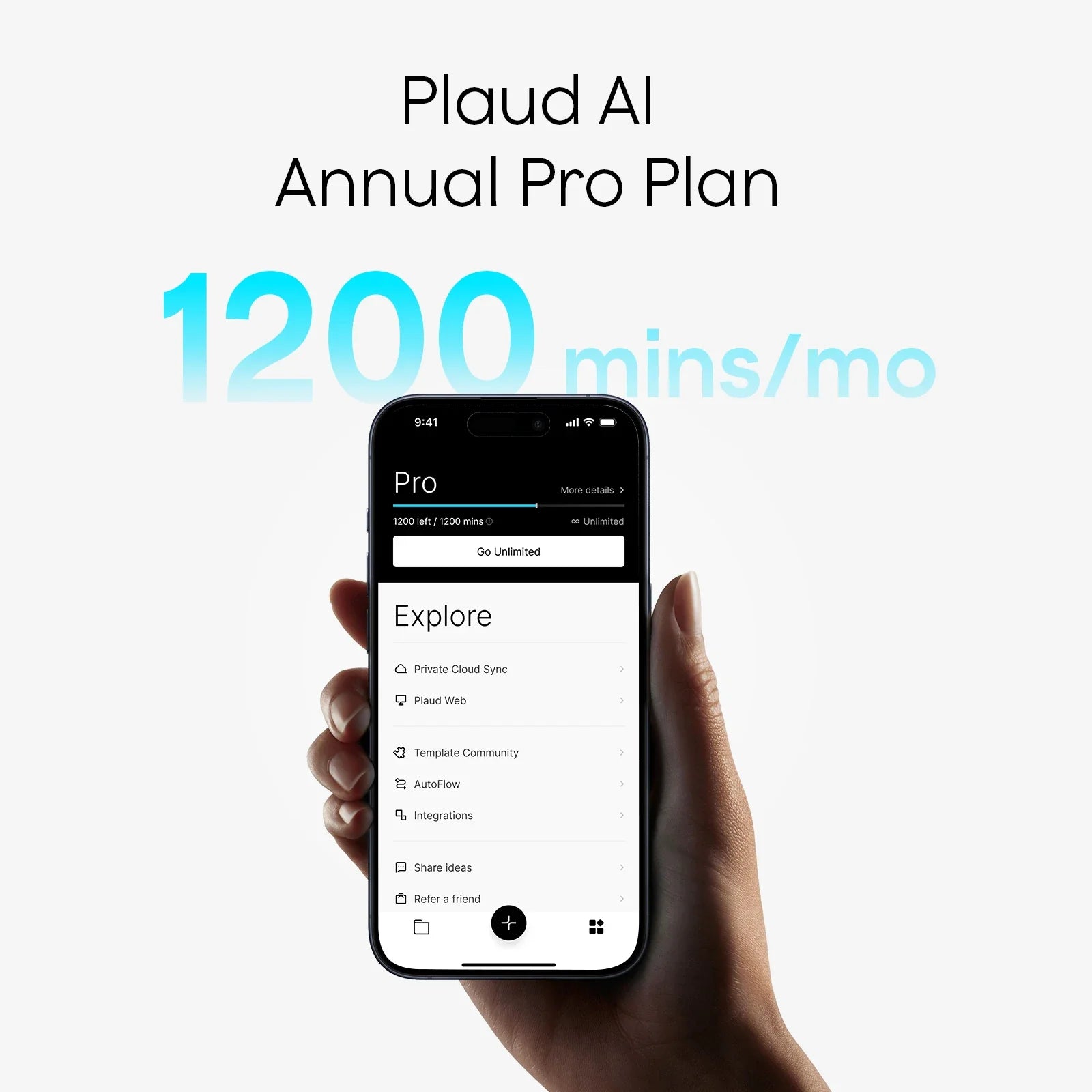 Plaud AI Annual Pro Plan (Yearly)